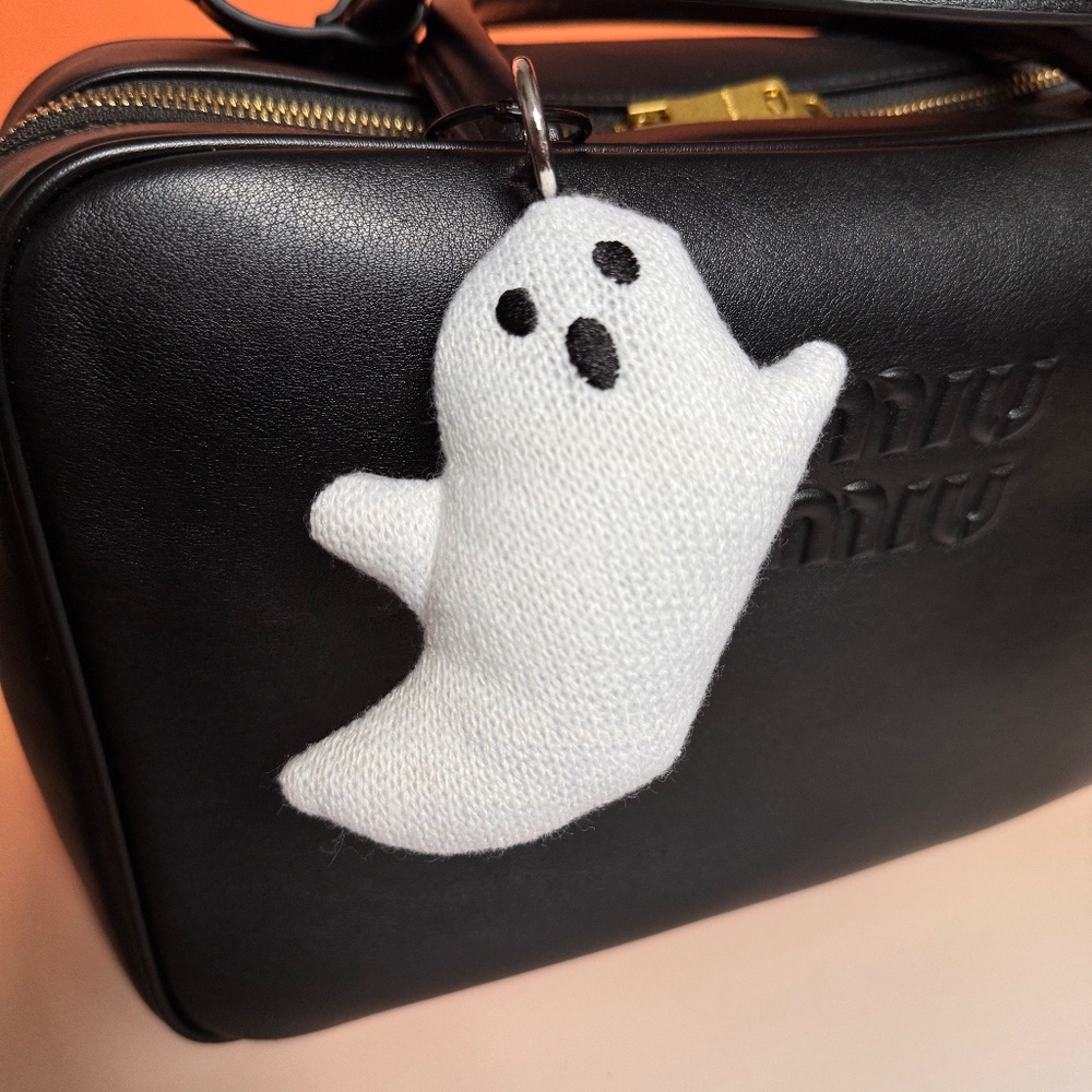 Knit Ghoul Ghost Bag Charm